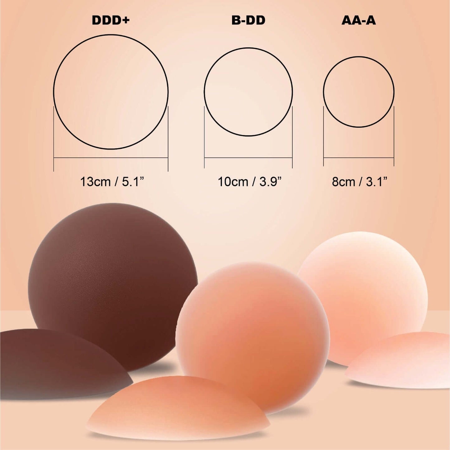 NipComfort™ Seamless Covers (Pair) - REPLACE - WRONG